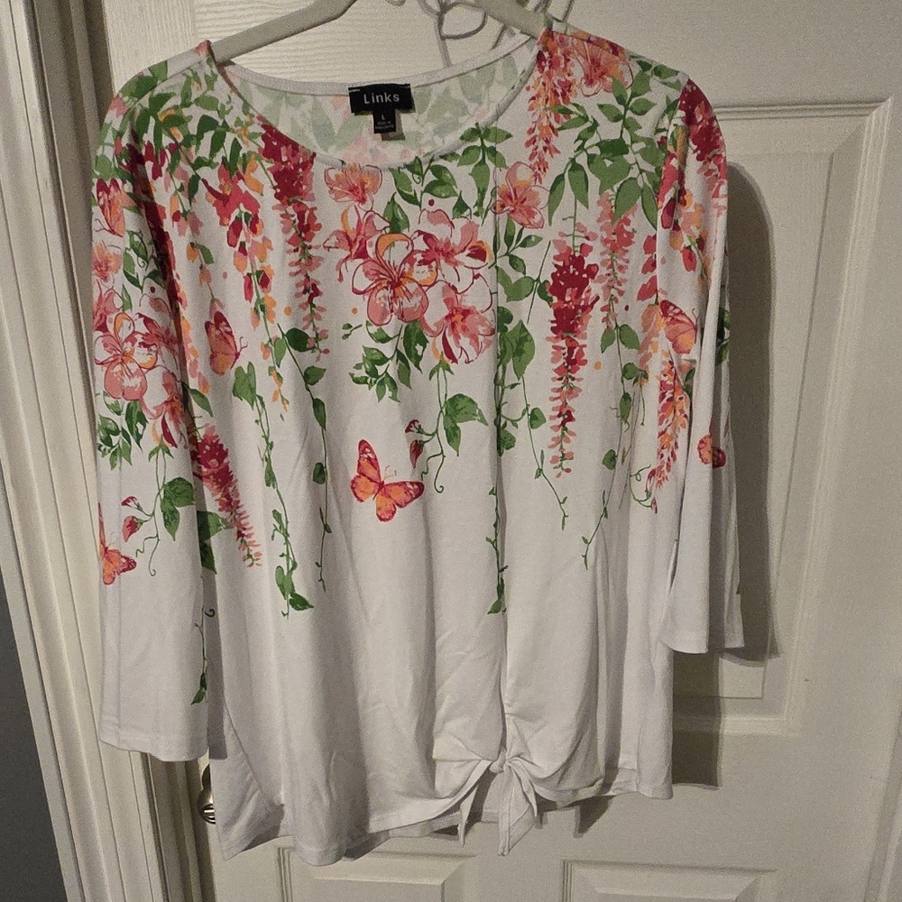Floral Print Women's Top